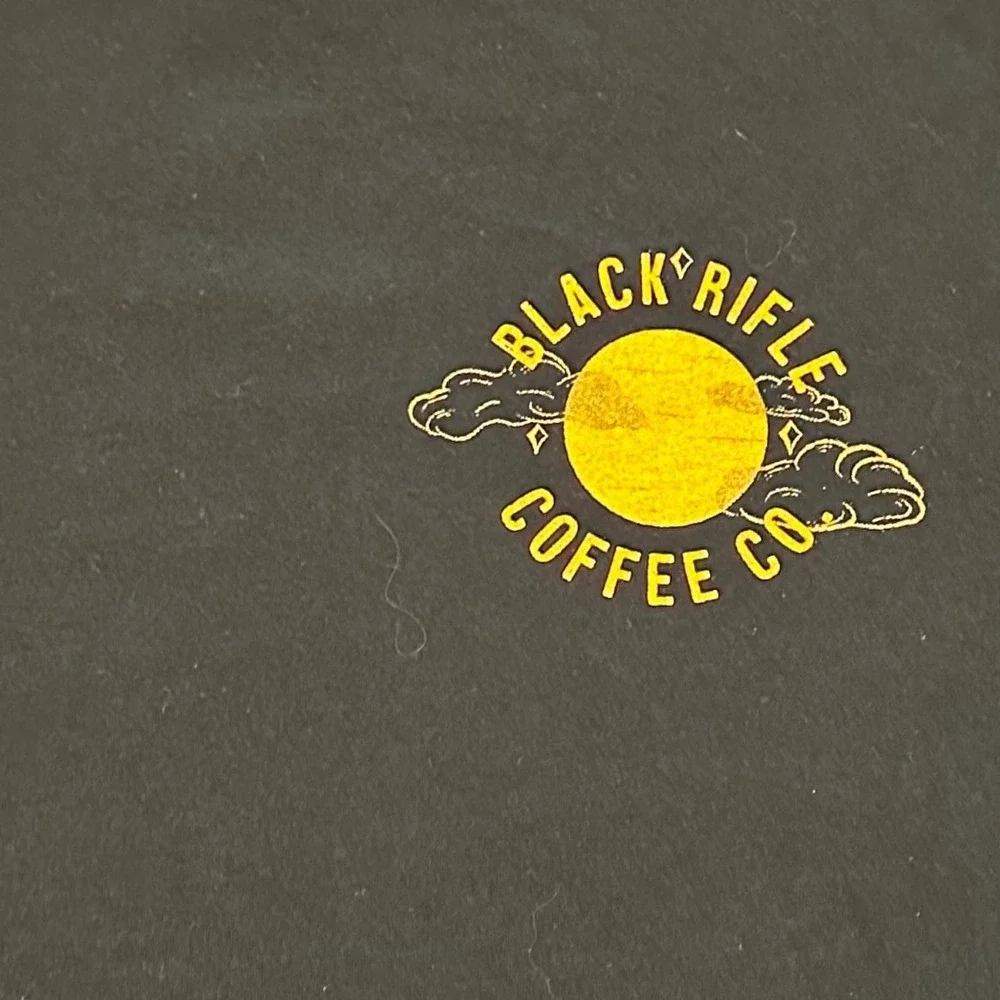 Black Rifle Coffee Company Boston Tea Party Graphic T-Shirt Mens Large Black - Picture 6 of 8